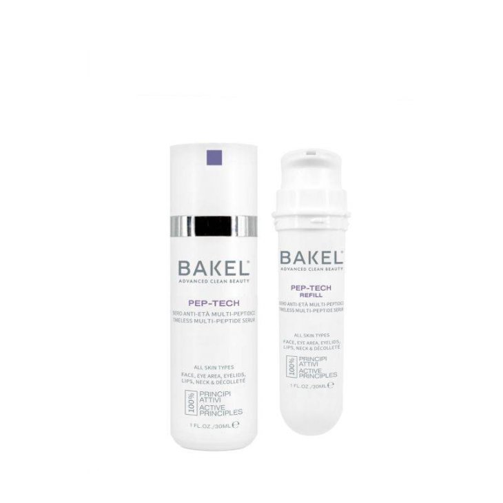 Bakel Pep-Tech Case & Refill Siero Anti-età Idratante 30 ml