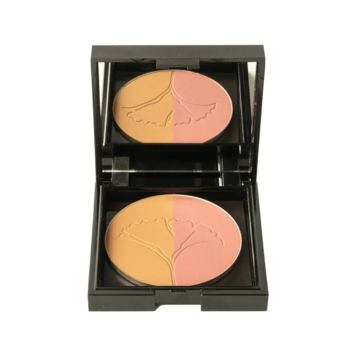 Purobio Cosmetics Face Duo Bronzer & Blush 01 Colore Empathy