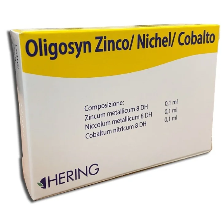 OLIGOSYN ZINCO/NICHEL/COBALTO 15 FIALE DA 2 ML
