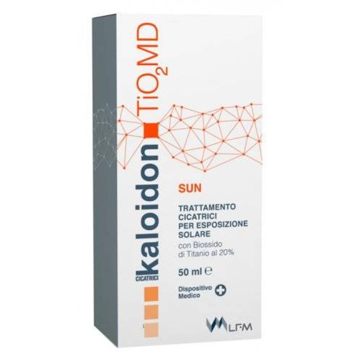 Kaloidon TiO2 MD Trattamento Cicatrici per Esposizione Solare 50 ml