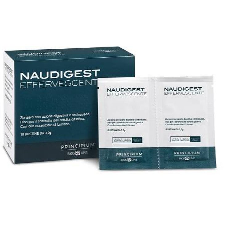 Bios Line Principium Naudigest Integratore per la Digestione 18 bustine