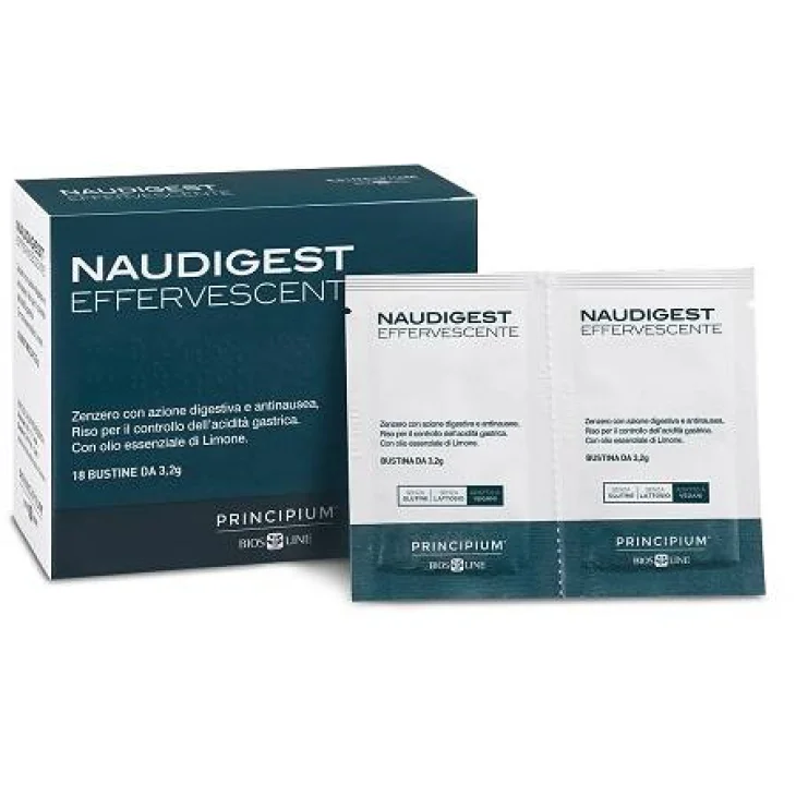 Bios Line Principium Naudigest Integratore per la Digestione 18 bustine