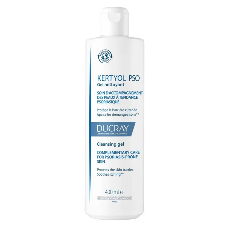 Ducray Kertyol PSO Gel Detergente Lenitivo Viso e Corpo 400 ml