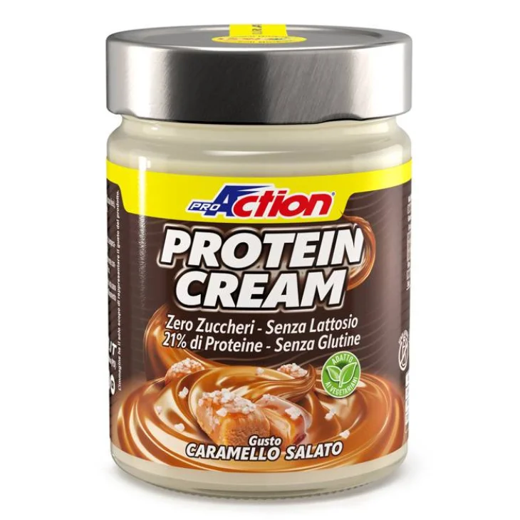 ProAction Protein Cream Crema Proteica Spalmabile Gusto Caramello 300 g