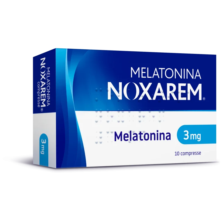Melatonina Noxarem Integratore per il Sonno 10 compresse da 3 mg