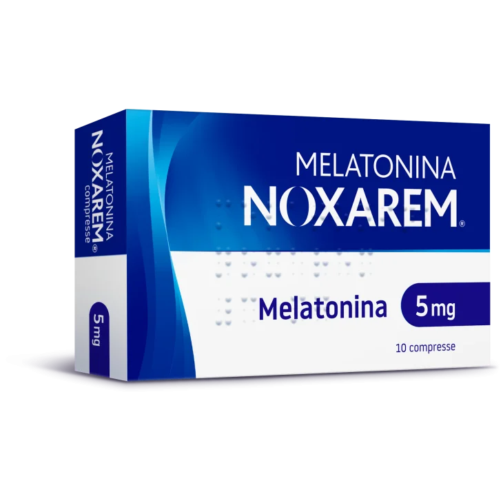 Melatonina Noxarem Integratore per il Sonno 10 compresse da 5 mg