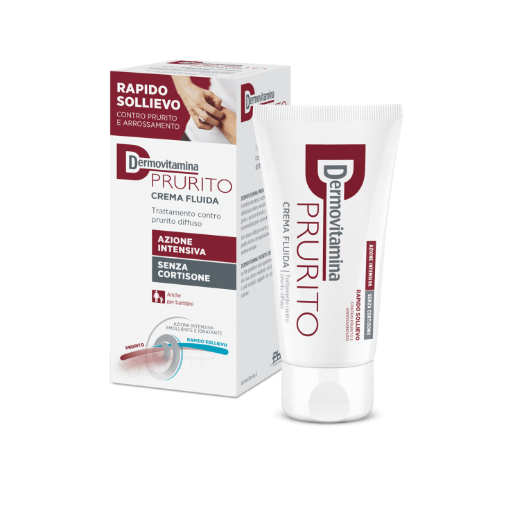Dermovitamina Prurito Crema Fluida Trattamento contro Prurito Diffuso 150 ml