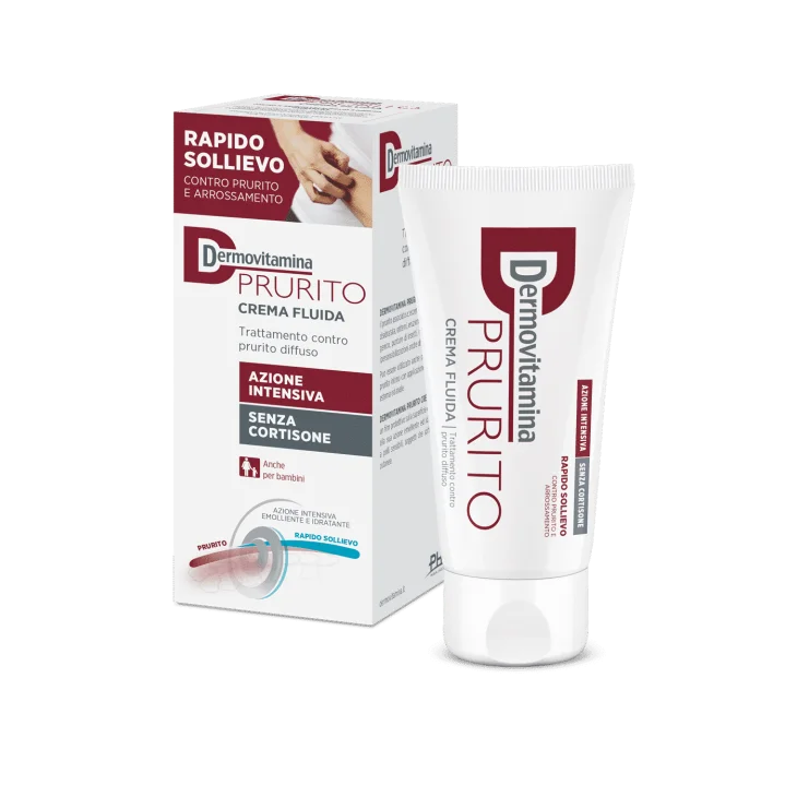 Dermovitamina Prurito Crema Fluida Trattamento contro Prurito Diffuso 150 ml
