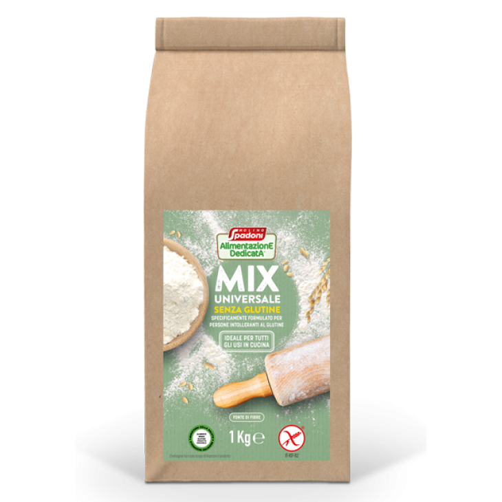 Molino Spadoni Alimentazione Dedicata Mix Universale Farina Senza Glutine 1000 g
