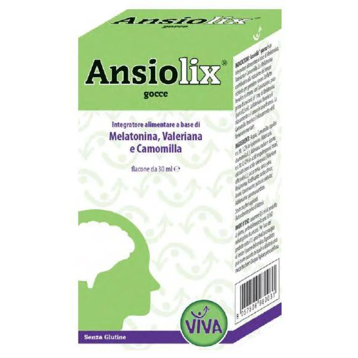 Ansiolix Gocce Integratore per il Benessere del Sonno Flaconcino 30 ml