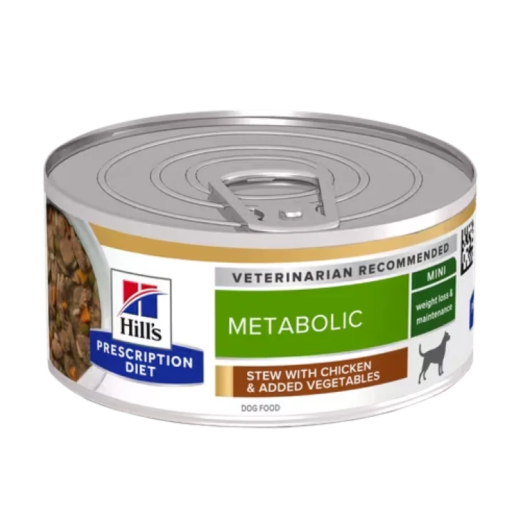 Hill's Prescription Diet Canine Metabolic Chicken&Vegetal Spezzatino per Cani 156 g