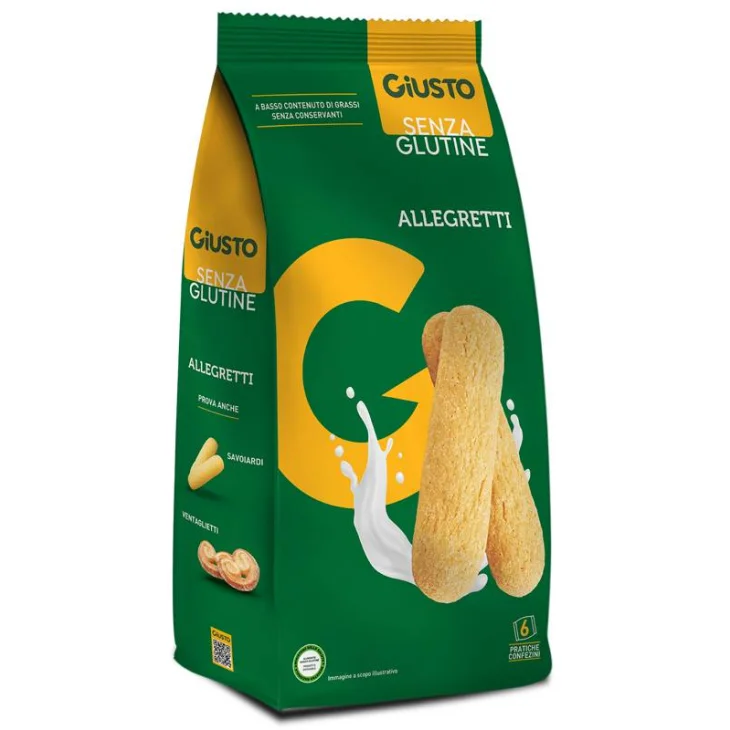 Giusto Allegretti Biscotti senza glutine 180 g