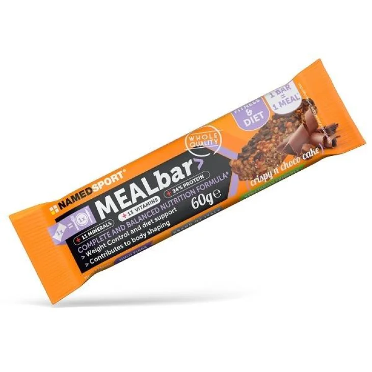 Named Sport Mealbar Chocolate Crunch Barretta Sostituto del Pasto 60 g