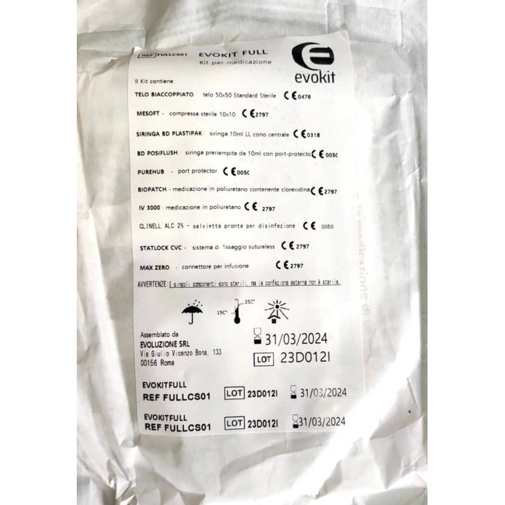 Evokit Full CS01 Kit per Medicazione