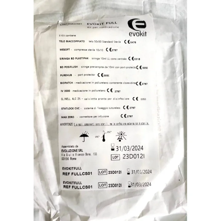 Evokit Full CS01 Kit per Medicazione