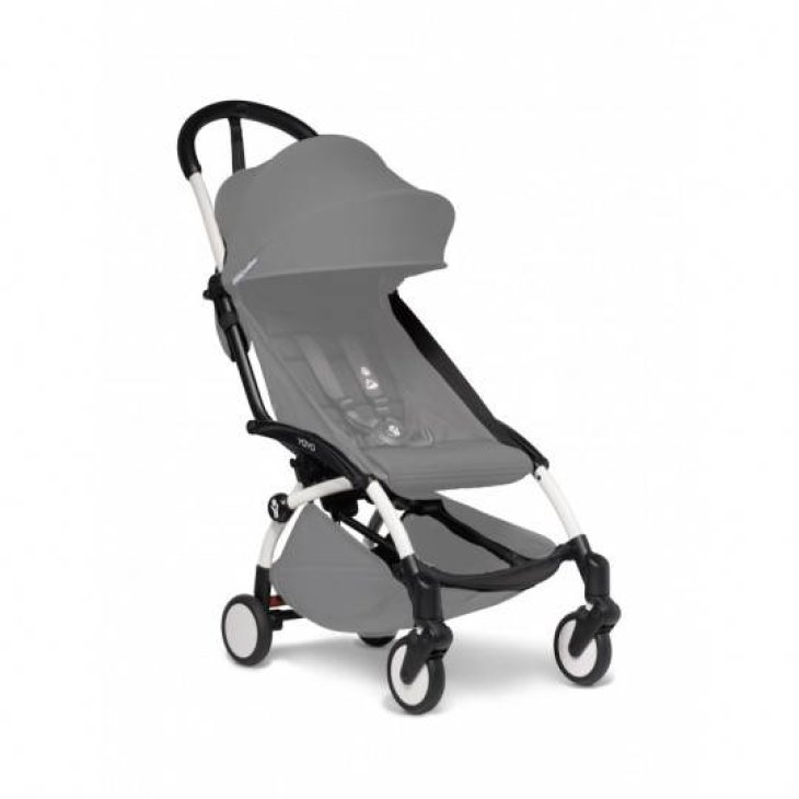 BabyZen Yoyo Passeggino Telaio 2 Bianco +Amaca per bambini 6 mesi