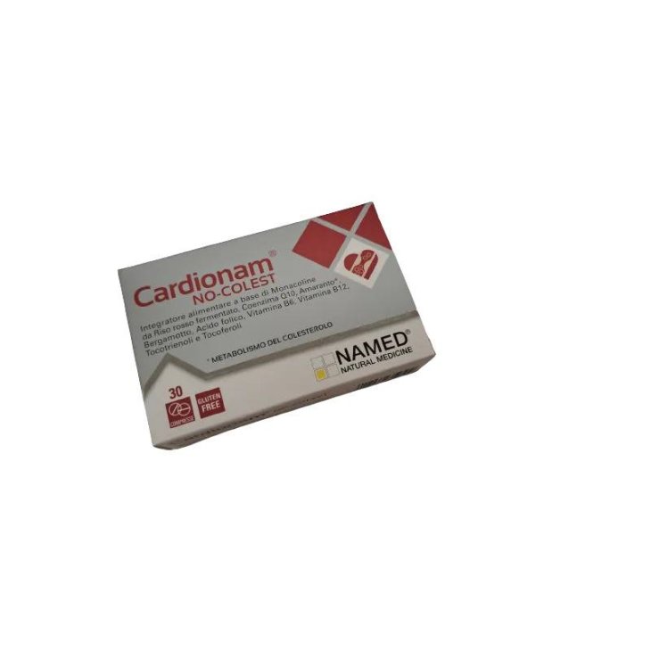 Named Cardionam No Colest Integratore per il Colesterolo 30 compresse