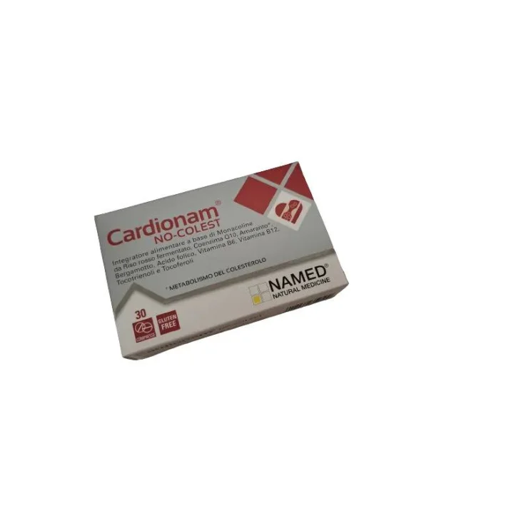 Named Cardionam No Colest Integratore per il Colesterolo 30 compresse