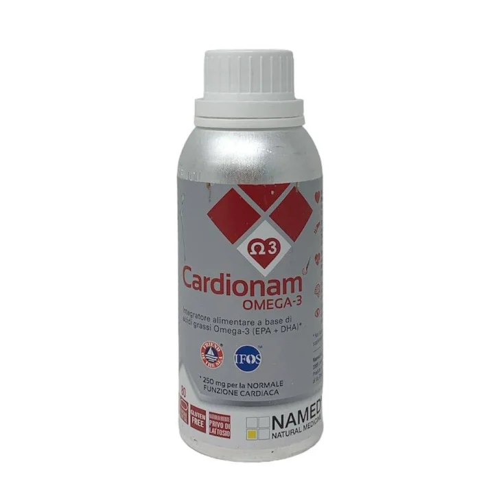 Named Cardionam Omega 3 Integratore per il Benessere Cardiovascolare 80 compresse