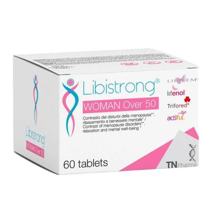 Tsunami LibistrongI Woman Over 50 Integratore per la Menopausa 60 tavolette