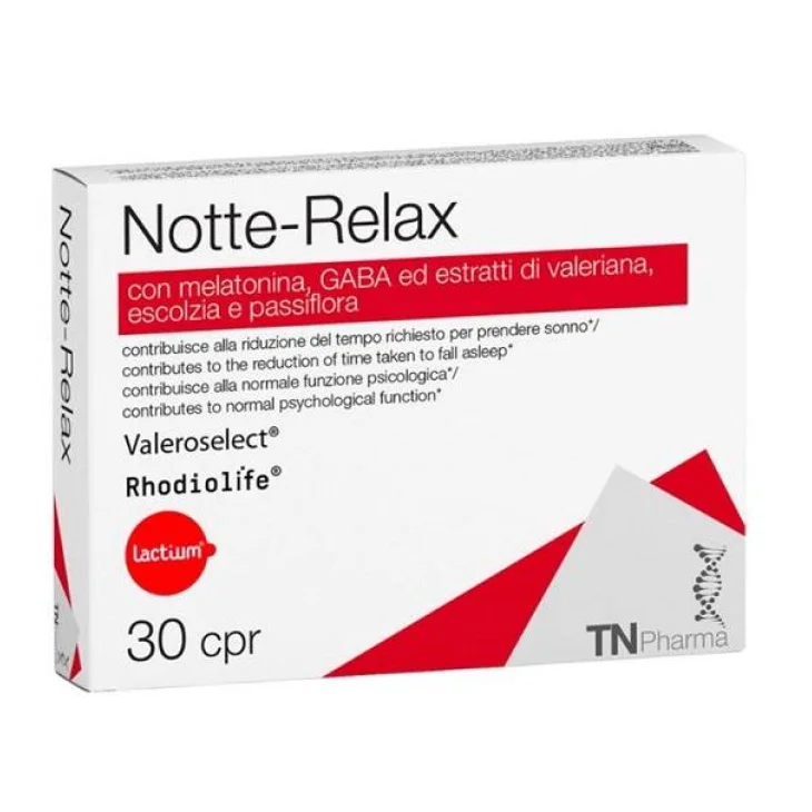 Tsunami Notte Relax Integratore per i Disturbi del Sonno 30 compresse