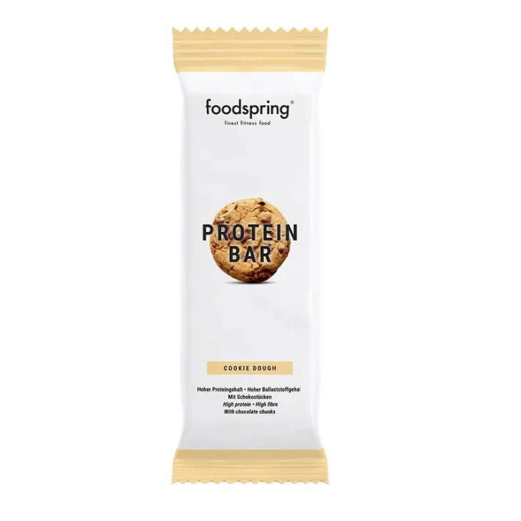 Foodspring Protein Bar Barretta Proteica Gusto Cookie Dough 60 g