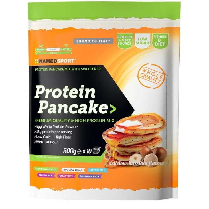 Named Sport Protein Pancake Delicious Gusto Nocciola 500 g