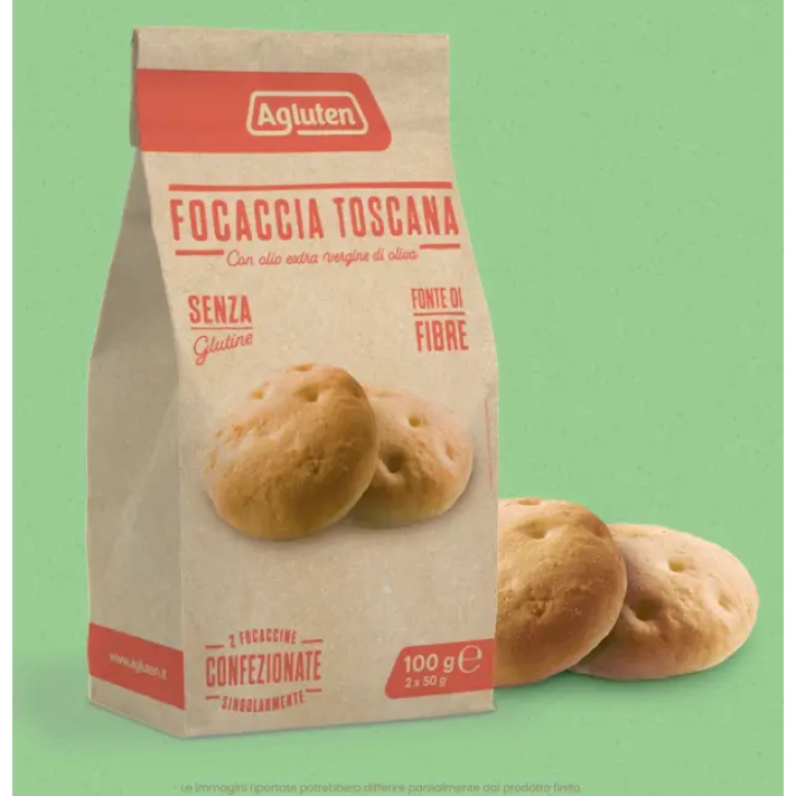 Agluten Focaccia Toscana Senza Glutine 100 g