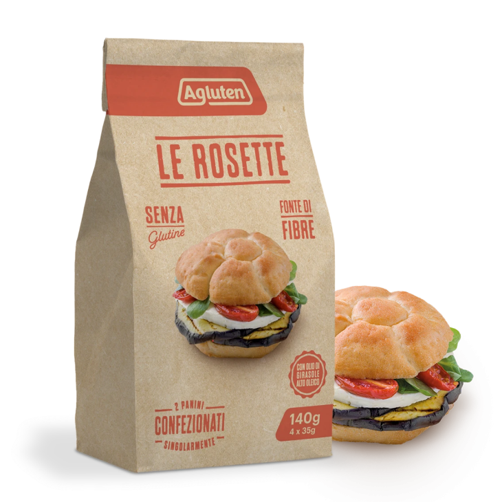 Agluten le Rosette Pane Senza Glutine 200 g