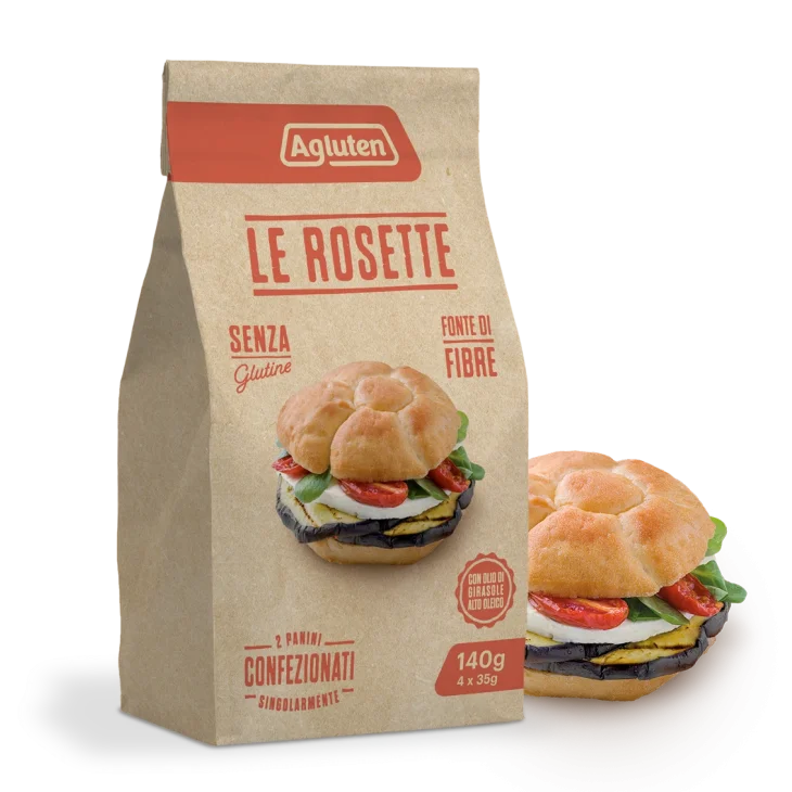 Agluten le Rosette Pane Senza Glutine 200 g