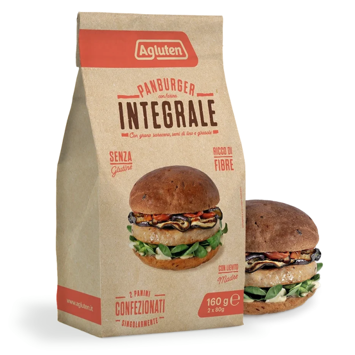 Agluten Panburger Integrali Pane Senza Glutine 160 g