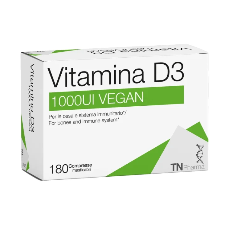 Tsunami Vitamina D3 1000UI Vegan 180 tavolette