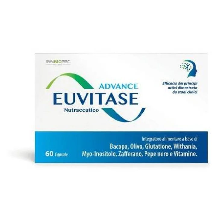 Euvitase Advance Integratore per la Memoria 60 capsule