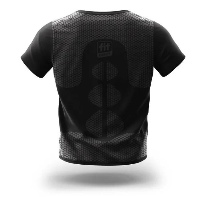 Fit Therapy T-Shirt Dispositivo Medico per Dolori Muscolari Colore Nero Taglia XXS-XS