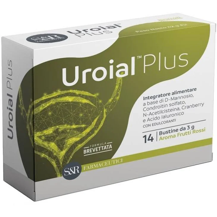 Uroial Plus Integratore per le Vie Urinarie 14 bustine da 3 g