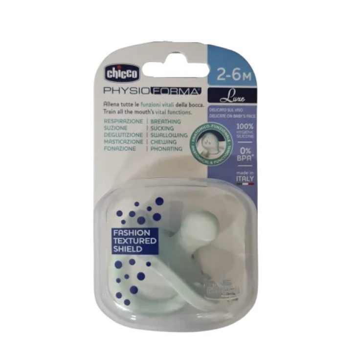Chicco Gommotto Physioforma Luxe Succhietto in Silicone 2-6m Boy