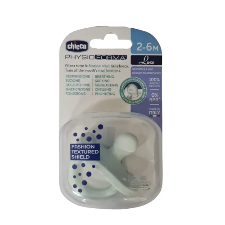 Chicco Gommotto Physioforma Luxe Succhietto in Silicone 2-6m Boy
