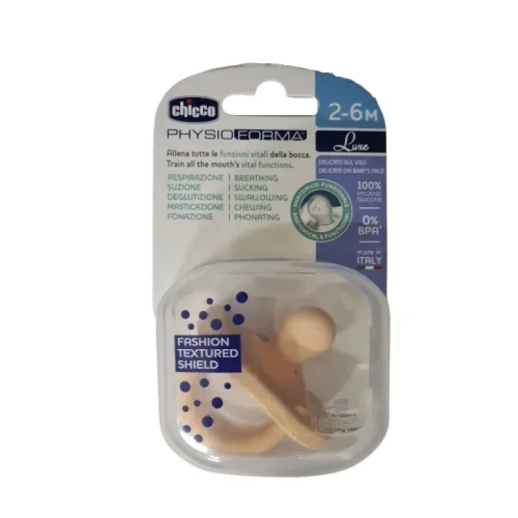 Chicco Gommotto Physioforma Luxe Succhietto in Silicone 2-6m Girl 2 pezzi