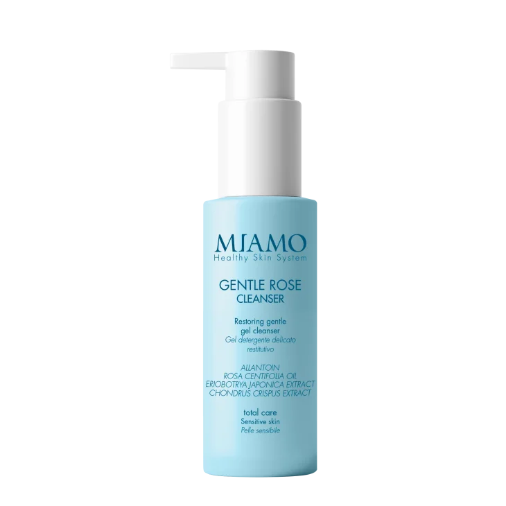 Miamo Gentle Rose Cleanser Gel Detergente Viso Delicato Restitutivo 50 ml Travel Size
