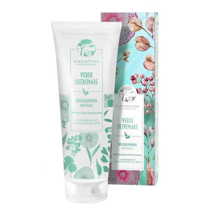 Oficine Cleman Exenthia Mediterranea Verde Oltremare Docciaschiuma Rivitalizzante 100 ml