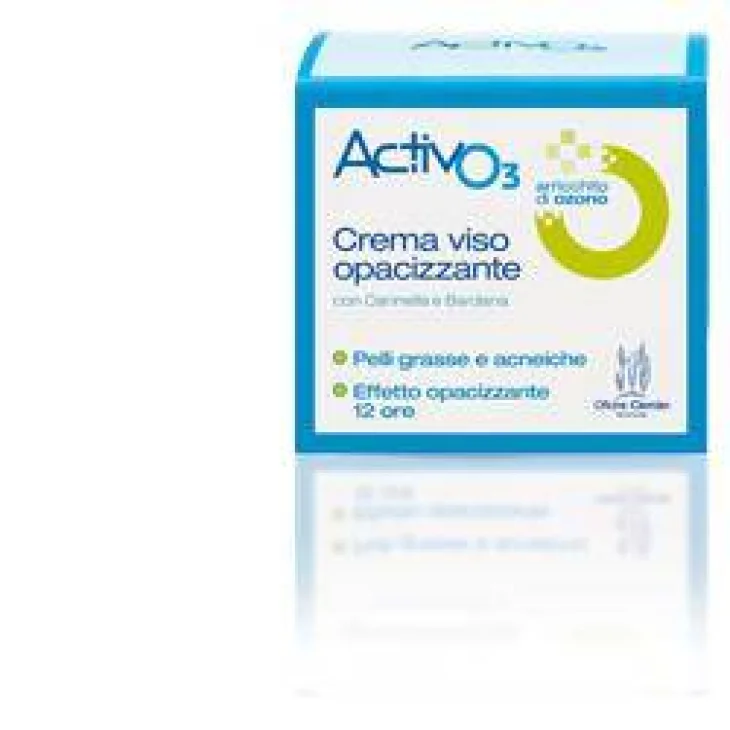 Oficine Cleman Activo3 Crema Viso Opacizzante per pelli Grasse 50 ml
