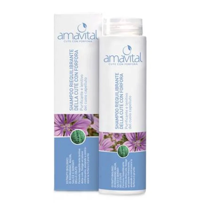 Oficine Cleman Amavital Shampoo Riequilibrante Della Cute con Forfora 250 ml