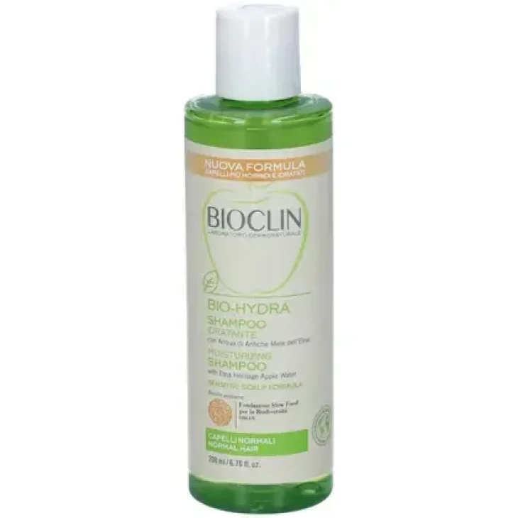 Bioclin Bio-Hydra Shampoo Idratante per Capelli Normali 200 ml Nuova Formula