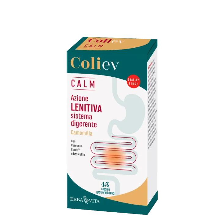 Erba Vita Coli Ev Calm Integratore per il Benessere Intestinale 45 capsule