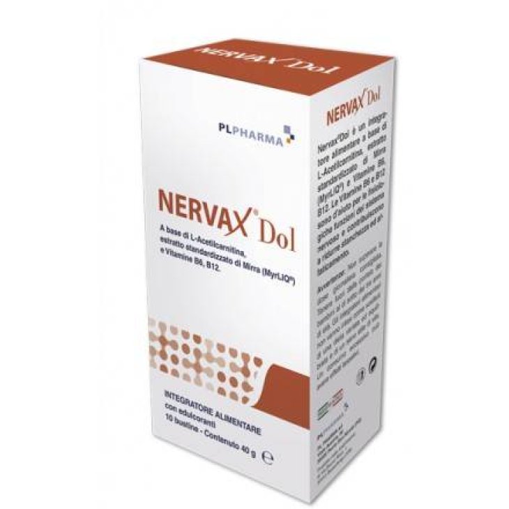 PL Pharma Nervax Dol Integratore per il Sistema Nervoso 10 bustine