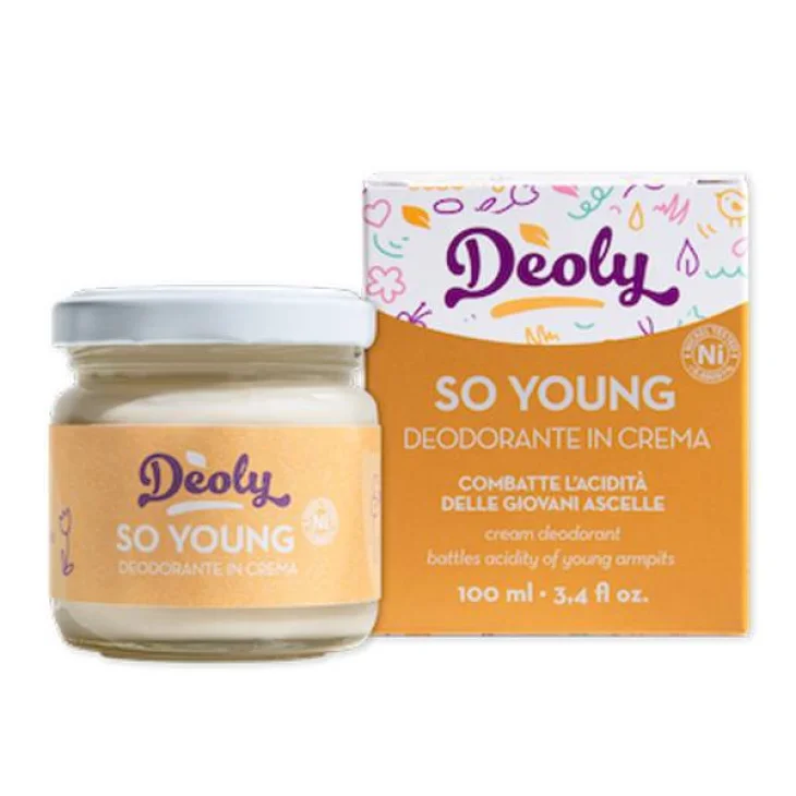 Deoly So Young Deodorante in Crema per il Corpo 100 ml