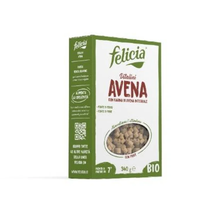 Felicia Ditalini con Avena Integrale Bio Senza Glutine 340 g
