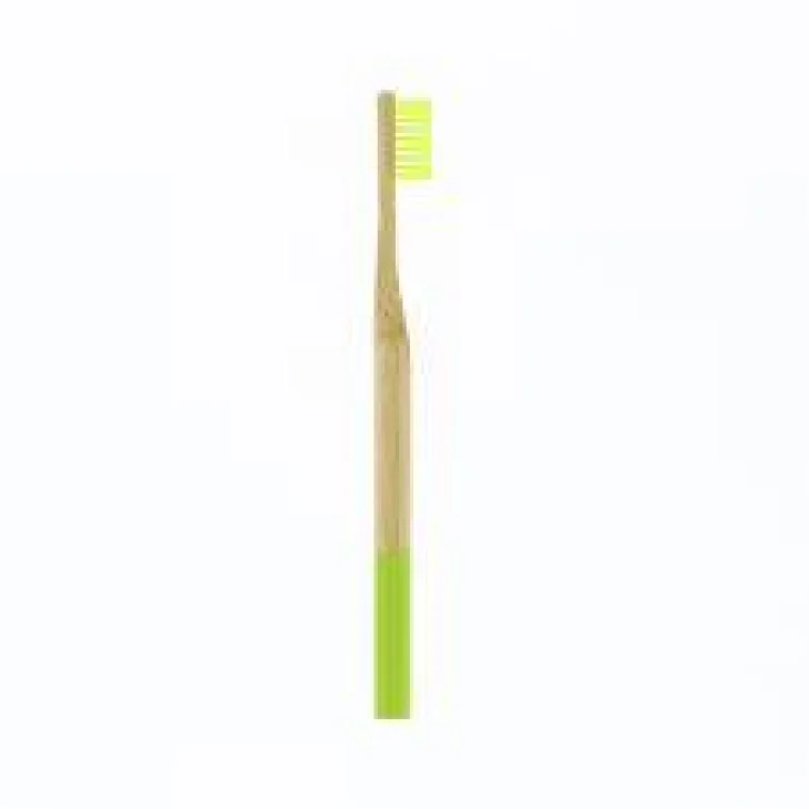Alcea Spazzolino Bamboo Biodegradabile Soft Colore Lime