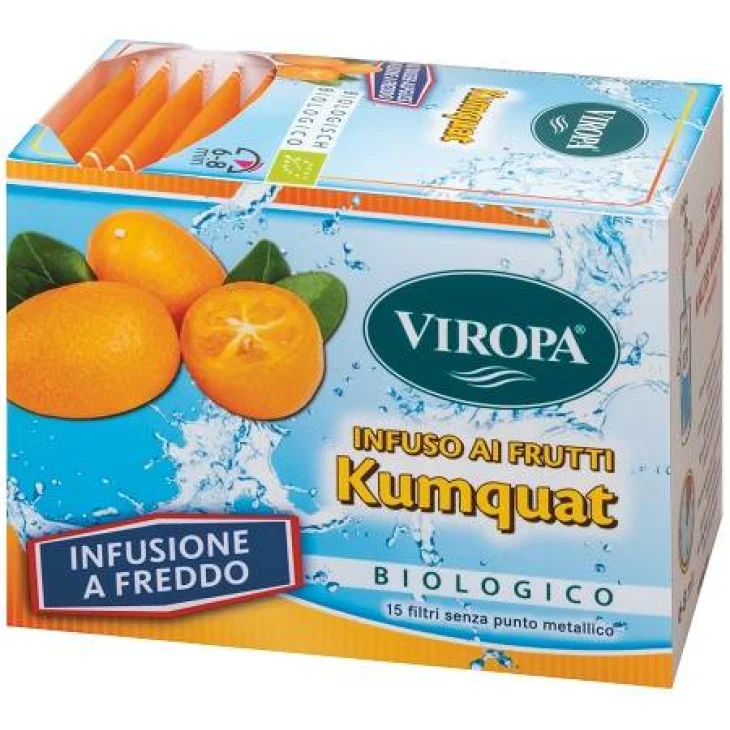 Viropa Infuso ai Frutti Kumquat Bio 15 bustine