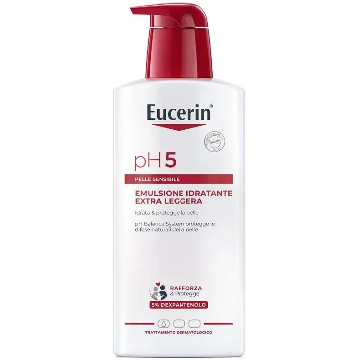 Eucerin pH5 Emulsione Idratante Extra Leggera per il Corpo 400 ml